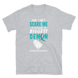 Ovarian Cancer Awareness You Can't Scare Me Halloween T-Shirt
