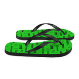 Mental Health Awareness Be Kind Pattern Flip-Flops - The Awareness Store