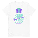 Suicide Awareness Keep Calm and Enjoy Christmas T-Shirt - The Awareness Store