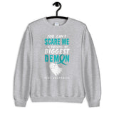 PCOS Awareness You Can't Scare Me Halloween Sweatshirt