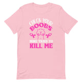 Breast Cancer Awareness Check Your Boobs Premium T-Shirt