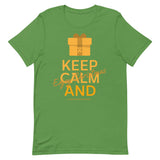 Leukemia Awareness Keep Calm and Enjoy Christmas T-Shirt - The Awareness Store