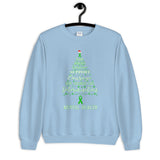 Mental Health Awareness Christmas Hope Sweatshirt - The Awareness Store