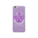 Domestic Violence Awareness End The Silence iPhone Case