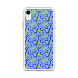 Down Syndrome Awareness Ribbon Pattern iPhone Case