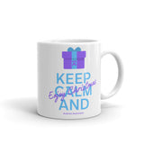 Rheumatoid Arthritis Awareness Keep Calm and Enjoy Christmas Mug