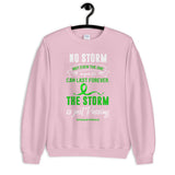 Depression Awareness The Storm Is Passing Sweatshirt - The Awareness Store