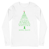 Mental Health Awareness Christmas Hope Long Sleeve T-Shirt - The Awareness Store