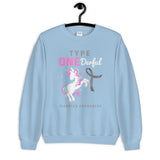 Diabetes Awareness Type One-Derful Sweatshirt - The Awareness Store