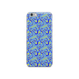 Down Syndrome Awareness Ribbon Pattern iPhone Case