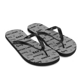 Brain Cancer Awareness Be Kind Pattern Flip-Flops - The Awareness Store