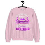 Lupus Awareness My Scars Tell A Story Sweatshirt