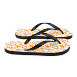 Leukemia Awareness Ribbon Pattern Flip-Flops