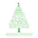 Muscular Dystrophy Awareness Christmas Hope Sticker - The Awareness Store