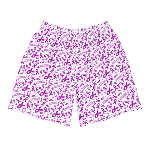 Fibromyalgia Awareness Ribbon Pattern Shorts - The Awareness Store