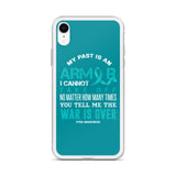 PTSD Awareness My Past Is An Armor iPhone Case - The Awareness Store