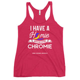 Down Syndrome Awareness Homie With An Extra Chromie Women's Racerback Tank Top