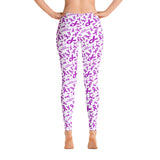 Lupus Awareness Ribbon Pattern Leggings