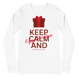 Multiple Myeloma Awareness Keep Calm and Enjoy Christmas Long Sleeve T-Shirt