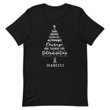 Diabetes Awareness Christmas Hope T-Shirt