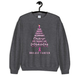 Breast Cancer Awareness Christmas Hope Sweatshirt