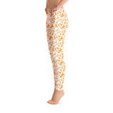 Leukemia Awareness Ribbon Pattern Leggings