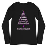 Fibromyalgia Awareness Christmas Hope Long Sleeve T-Shirt