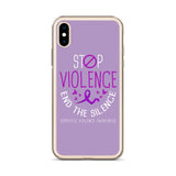 Domestic Violence Awareness End The Silence iPhone Case