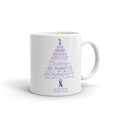 Suicide Awareness Christmas Hope Mug - The Awareness Store