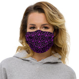 Lupus Awareness Ribbon Pattern Premium Face Mask