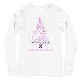 Pancreatic Cancer Awareness Christmas Hope Long Sleeve T-Shirt