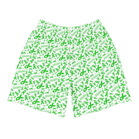 Mental Health Awareness Ribbon Pattern Shorts - The Awareness Store