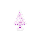 Lupus Awareness Christmas Hope Sticker