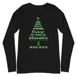 Mental Health Awareness Christmas Hope Long Sleeve T-Shirt