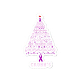 Crohn's Awareness Christmas Hope Sticker