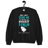 PCOS Awareness You Can't Scare Me Halloween Sweatshirt