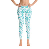 Ovarian Cancer Awareness Ribbon Pattern Leggings