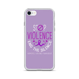 Domestic Violence Awareness End The Silence iPhone Case