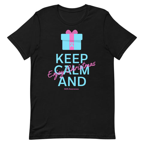 SIDS Awareness Keep Calm and Enjoy Christmas T-Shirt