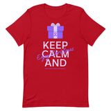 Pancreatic Cancer Awareness Keep Calm and Enjoy Christmas T-Shirt