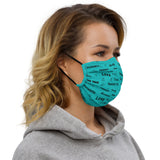 Anxiety Awareness Be Kind Pattern Premium Face Mask
