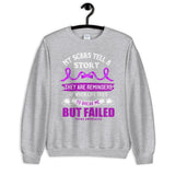 Lupus Awareness My Scars Tell A Story Sweatshirt