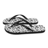 Melanoma Awareness Ribbon Pattern Flip-Flops - The Awareness Store