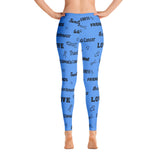 Stomach Cancer Awareness Be Kind Pattern Leggings