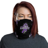 Cystic Fibrosis Warrior Face Mask Neck Gaiter Washable Reusable