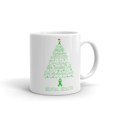 Mental Health Awareness Christmas Hope Mug - The Awareness Store