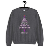 Crohn's Awareness Christmas Hope Sweatshirt