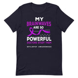 Epilepsy Awareness Doctors Study My Brainwaves Premium T-Shirt