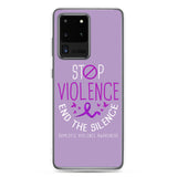 Domestic Violence Awareness End The Silence Samsung Phone Case