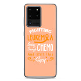 Leukemia Awareness Going Through Chemo And Still This Sexy Samsung Phone Case